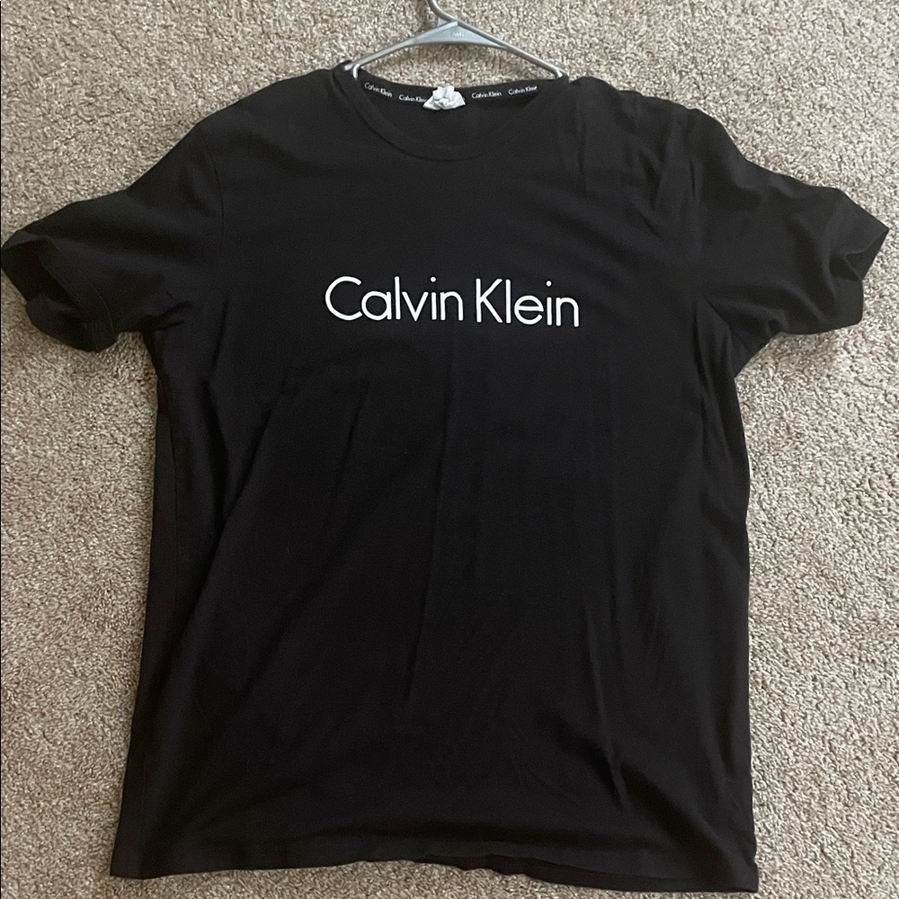 Calvin Klein Black Short Sleeve Tee